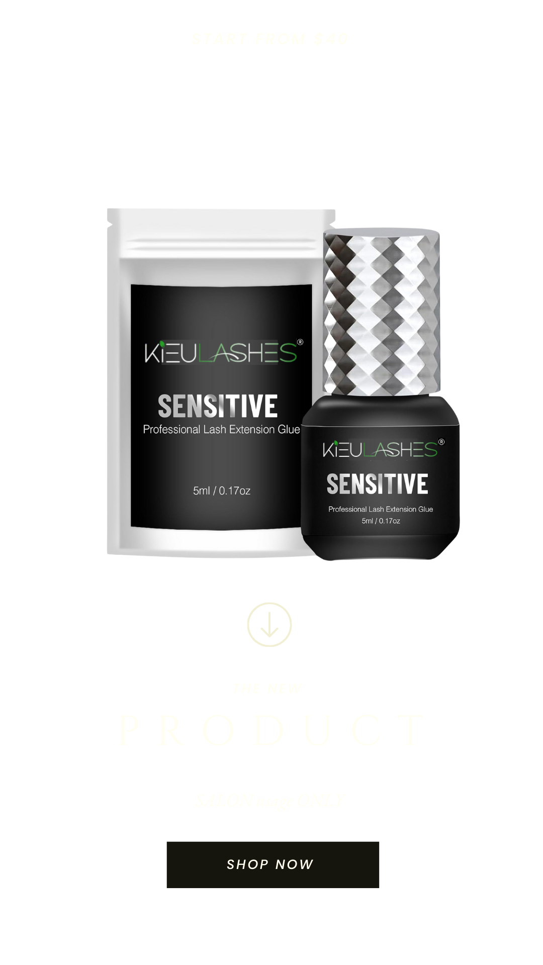 SENSITIVE LASH EXTENSION GLUE