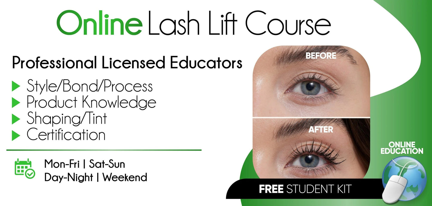 ONLINE LASH LIFT COURSE - ENHANCE NATURAL BEAUTY