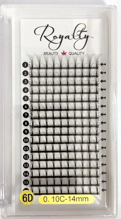 6D Pre-Made Fan Lashes