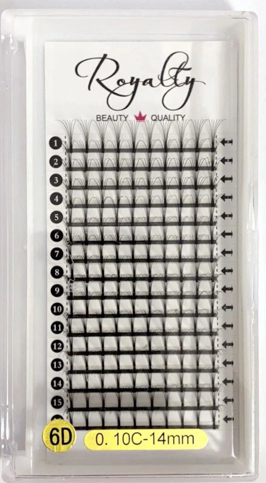 6D Pre-Made Fan Lashes